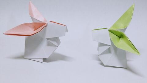 小兔折纸视频,轻松学会折纸艺术